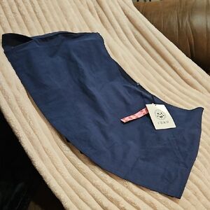 Cider Asymmetrical Deep Blue Skirt
